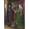 Clementoni - 39663 - Museum Collection - Van Eyck, The Arnolfini Portrait, Puzzle adulti 1000 pezzi, arte, puzzle quadri famosi,