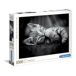 Clementoni - Collection-Kitty Cat Puzzle, 1000 Pezzi, Multicolore, 39422
