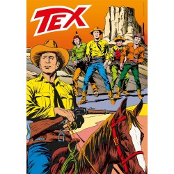 Clementoni - Tex Puzzle-Tex-1000 Pezzi, Puzzle Fumetti, Illustrazioni D Autore, Verticale, Divertimento per Adulti, 39840