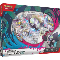 PokÃ©mon - Collezione Grafaiai-Ex del GCC (Due Carte promozionali, Carta olografica Gigante e Quattro Buste di espansione), Ediz