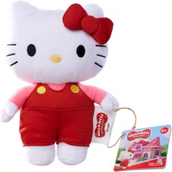 Simba - Peluche Hello Kitty 20 cm - Hello Kitty Super Style 4 modelli, licenza ufficiale, autentica, 1 pezzo di modo casuale