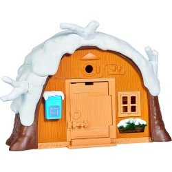 Simba - Masha e Orso Playset Casa Inverno, Inclusi Masha e Orso con Tanti Accessori - 109301023