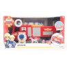 Simba - Sam il pompiere Camion Jupiter Pro, 3 anni, cm 31, con luci e suoni, scala girevole e pieghevole, personaggi di Sam e ca
