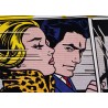 Ravensburger - Puzzle Lichtenstein In the Car 70x50 cm - Puzzle 1000 pezzi - Puzzle Quadri Famosi da Esporre - Puzzle Arte Educa