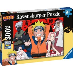Ravensburger - Puzzle XXL Naruto, Idea Regalo per Bambini 9+ Anni, Gioco Educativo e Stimolante, 300 pezzi