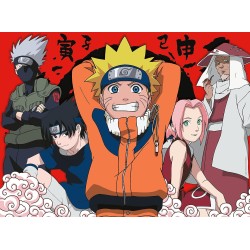 Ravensburger - Puzzle XXL Naruto, Idea Regalo per Bambini 9+ Anni, Gioco Educativo e Stimolante, 300 pezzi