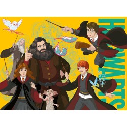 Ravensburger - Puzzle XXL Harry Potter, Idea Regalo per Bambini 6+ Anni, Gioco Educativo e Stimolante, 100 pezzi