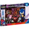 Ravensburger - Puzzle XXL Netflix Sonic Prime, Idea Regalo per Bambini 9+ Anni, Gioco Educativo e Stimolante, 300 pezzi