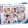 Ravensburger - Puzzle People WJPC 1, 1000 Pezzi, Puzzle Adulti