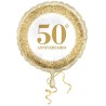 Pallone foil 18&quot; - 45 cm 50Â° Anniversario Glitter 1 pz, 5IT800019