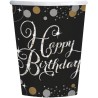 Bicchiere 266 ml Happy Birthday Sparkling Celebrations 8 pz, 7AM9900550