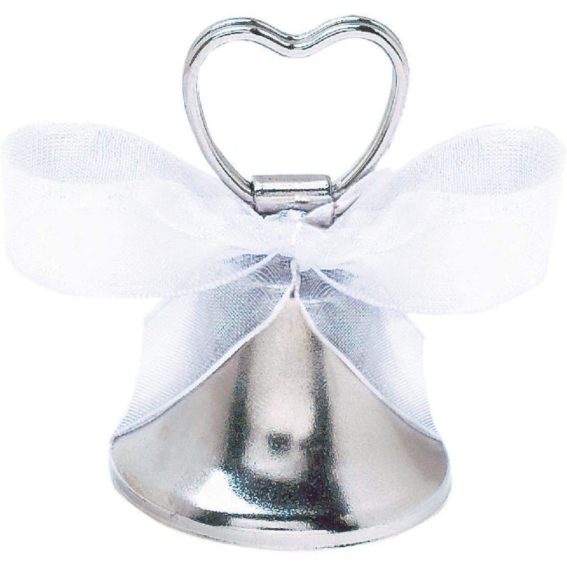 Segnaposto 5,5 cm campanella cuore 1 pz, 7AM451027