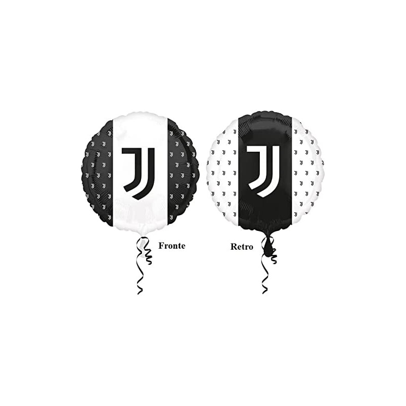 Pallone Foil 17&quot; - 43 cm, JUVENTUS, 1 pz, 6B800021