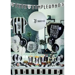 Pallone Foil 17&quot; - 43 cm, JUVENTUS, 1 pz, 6B800021
