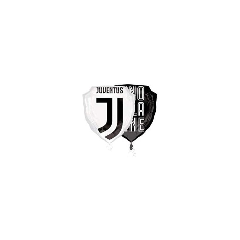 Pallone foil Supershape 63 x 68 cm Scudetto JUVENTUS, 1 pz, 6B810003
