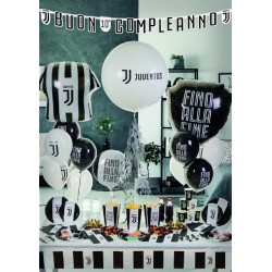 Pallone foil Supershape 63 x 68 cm Scudetto JUVENTUS, 1 pz, 6B810003