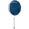 Palloncino foil 18" - 45 cm Happy 18th, Elegant True Blue, 5FL66718