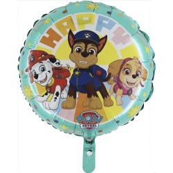 Pallone foil 18&quot; - 45 cm Paw Patrol 1 pz, 7AL18045