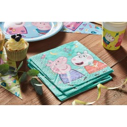 Tovagliolo 33 cm Peppa Pig Messy 20 pz, 5PR91034