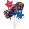 Pallone foil standard 17&quot; - 42 cm Spiderman - Uomo Ragno Animated 1 pz, 7A3466301