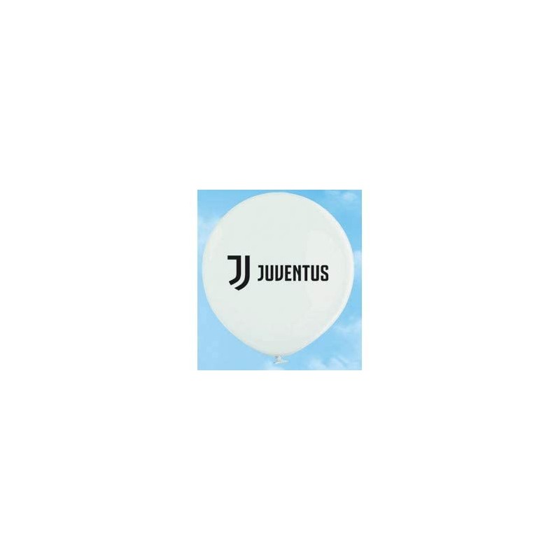 Pallone lattice bianco 24&quot; - 60 cm JUVENTUS, 1 pz, 6B900002