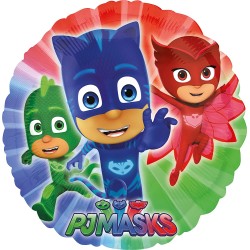 Pallone foil 17&quot;- 42 cm SuperPigiamini-PJ Masks CONFEZIONATO SINGOLARMENTE 1 pz, 7A3467201