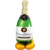 Pallone foil AirLoonz Bubbly Wine Bottle 60x152 cm - SI GONFIA AD ARIA 1 pz, 7A8312011