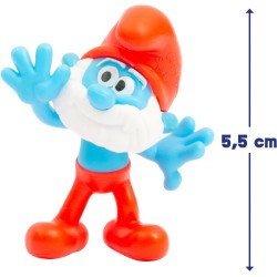 Giochi Preziosi - Puffi Personaggi assortiti, 1 statuetta 5,5 cm sorpresa, in sacchetto, modelli casuali da collezione, PUF11