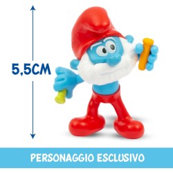 Giochi Preziosi - I Puffi - Mini Playset Del Laboratorio Di Grande Puffo Con Tanti Accessori E Un Grande Puffo Da 5,5 Cm Esclusi