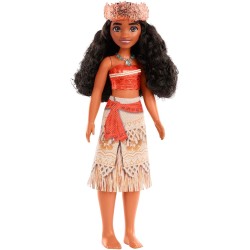 Mattel - Disney Princess - Vaiana bambola con capi e accessori scintillanti ispirati al film, 3+ Anni, HPG68