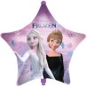 Palloncino Stella Frozen II Elsa e Anna con pesetto e nastrino 18" 46 cm, 1pz, 5PR94991