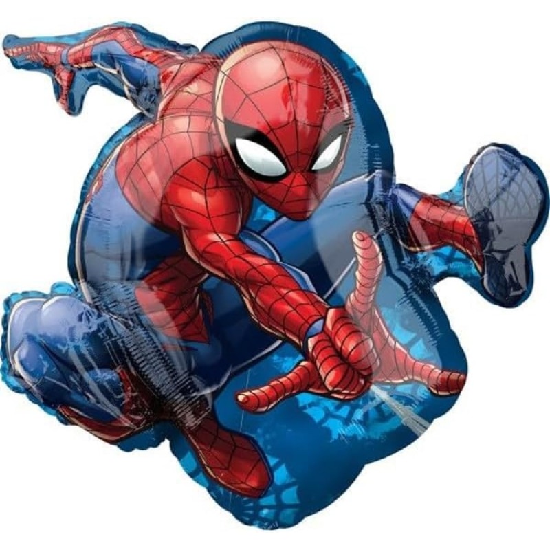 Supershape Palloncino Spiderman 29" 73 cm h, 7A3466575 Supershape Palloncino Spiderman 29" 73 cm h, 7A3466575