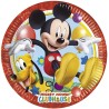 Piatto 20 cm Mickey Playful 8 pz, Club House, 5PR81840
