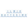 Festone pers. 33 bandiere carta L.15xH.20cm c/nastro 5 m 6 messaggi Baby azzurro 33 pz, 5IT130008