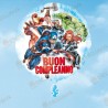 Pallone foil standard 17" - 42 cm Avengers Buon Compleanno 1 pz, 7A3946601
