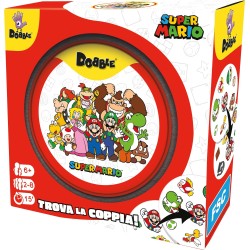 Asmodee - Dobble Super Mario, Eco-Sleeve, Divertente Gioco da Tavolo per Tutta la Famiglia, 2-8 Giocatori, 6+ Anni, Edizione in 