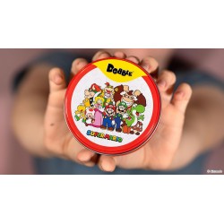 Asmodee - Dobble Super Mario, Eco-Sleeve, Divertente Gioco da Tavolo per Tutta la Famiglia, 2-8 Giocatori, 6+ Anni, Edizione in 