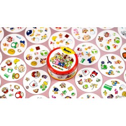 Asmodee - Dobble Super Mario, Eco-Sleeve, Divertente Gioco da Tavolo per Tutta la Famiglia, 2-8 Giocatori, 6+ Anni, Edizione in 