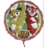Palloncino Mylar 18&quot;  - 45 cm Leo &amp; Tig, 1 pz, 7AL18042