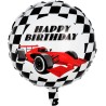 Boland - 44784 - Palloncino in alluminio Formula 1 con auto da corsa, 45 cm