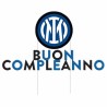 Bigiemme - Cake Topper Torta Buon Compleanno INTER, Decorazione Torte
