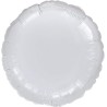 Pallone foil 17&quot; - 42 cm Tondo Argento CONFEZIONATO SINGOLARMENTE 1 pz, 7A2057601