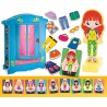Lisciani - Montessori Wood Magnetic Fashion Doll, 98361
