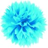 PartyCube - Set 2 decorazioni batuffolo Azzurro (Ã˜ 42 cm), 33271