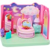 Gabby s Dollhouse, La camera da letto di Cuscigatta, mini playset stanze della casa, giochi per bambini dai 3 anni in su