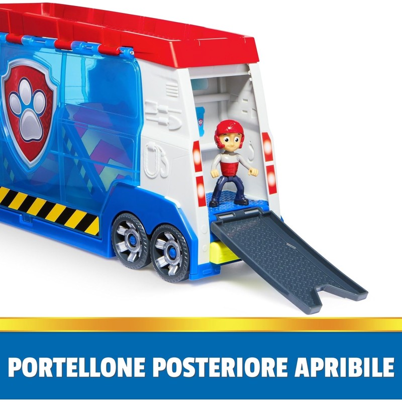 Sea Patroller Paw Patrol - Veicolo Trasformabile Con Luci E Suoni, Giocattolo Per Bambini Dai 3 Anni - Foto 4