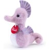 Trudi - Cavalluccio marino rosa Peluche mare da regalo, animali sottomarini e spiaggia. Cavalluccio marino | 8x17x16cm taglia XS