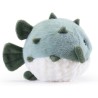 Trudi - Pesce palla Peluche mare da regalo, animali sottomarini e spiaggia. Pesce palla | 20x14x17cm taglia S | Sealife Depth | 