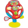 Clementoni - Volante Giocattolo per Bambini, Gira E Guida Volante AttivitÃ  - Regalo Interattivo con Luci e Suoni, Gioco con Ven