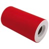 Rotolo Tulle 12,5 cm x 25 mt Rosso, DI85050
